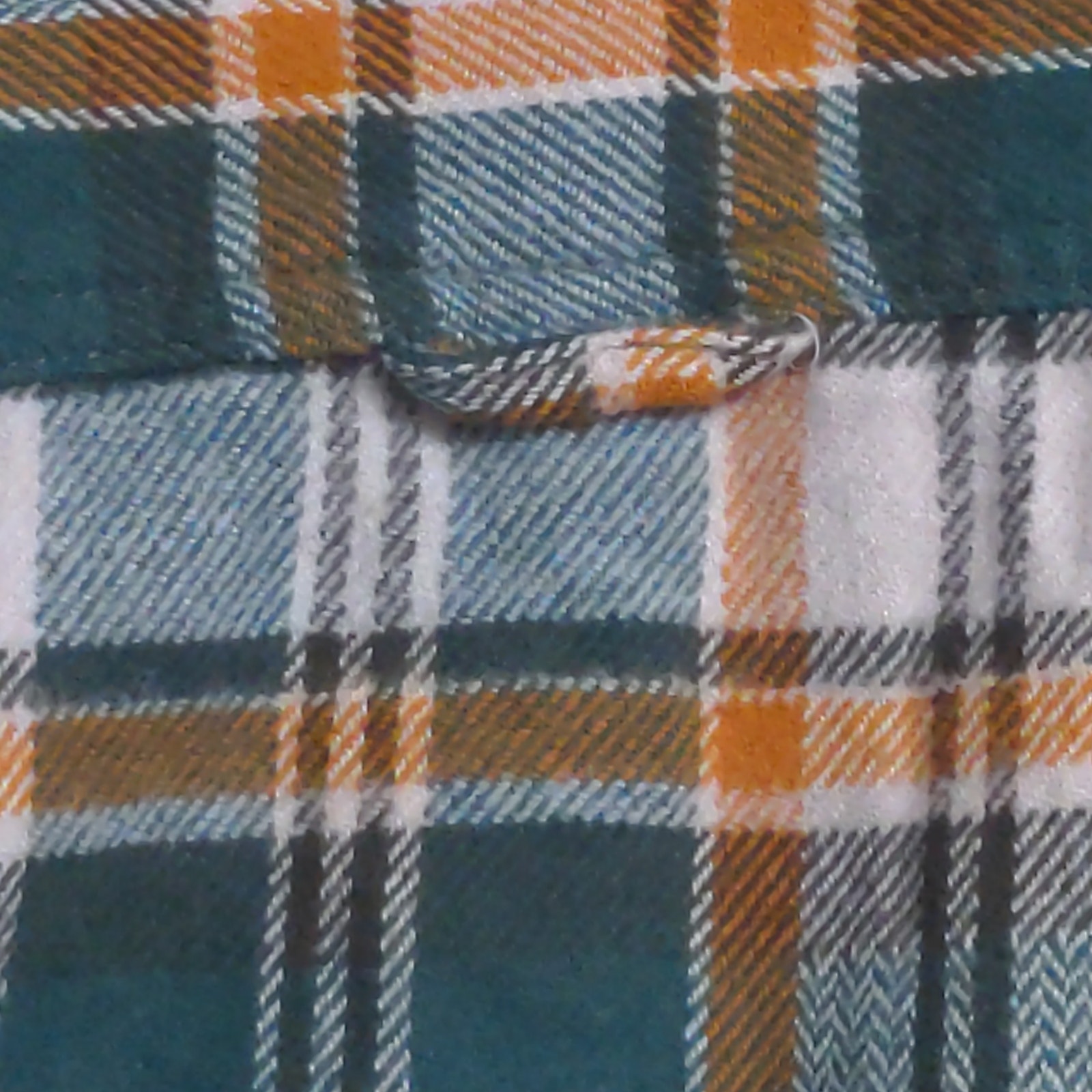 Prana Golden Canyon Flannel Soft Pine Plaid Layer Snaps Pocket Organic S New — image 7 of 8